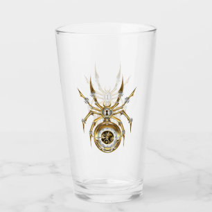Verre Spider Steampunk sur Arrière - plan pourpre