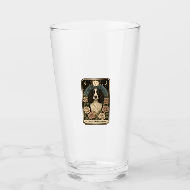 Verre Springer Spaniel anglais (Devant)