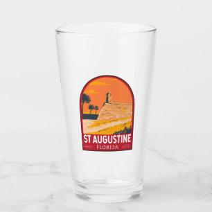 Verre St Augustine Florida Travel Art Vintage
