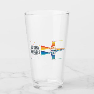 Verre Starfighter Cosmic Rainbow X-Wing