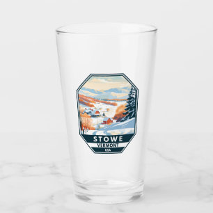 Verre Stowe Vermont Vintage hiver