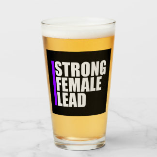 Verre Strong Female Lead Feminist Empowerment Quote Logo