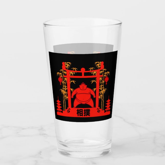 Verre Sumo Wrestler (Devant)