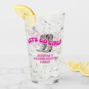 Verre Super Allons-y Filles Western Bachelorette Party