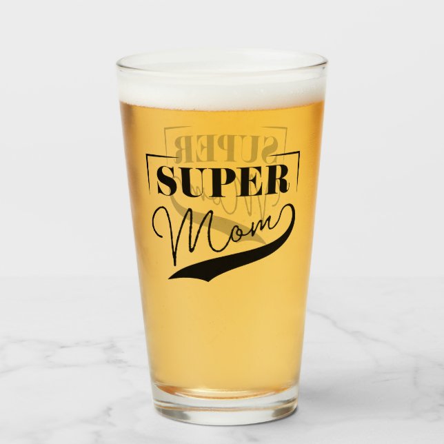 Verre Super Maman (Devant (rempli))