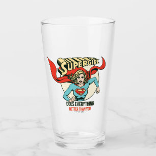 Verre Supergirl fait tout mieux que toi