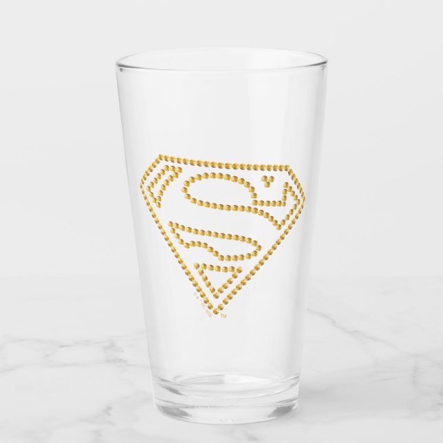 Verre Supergirl Studded S-Shield (Devant)