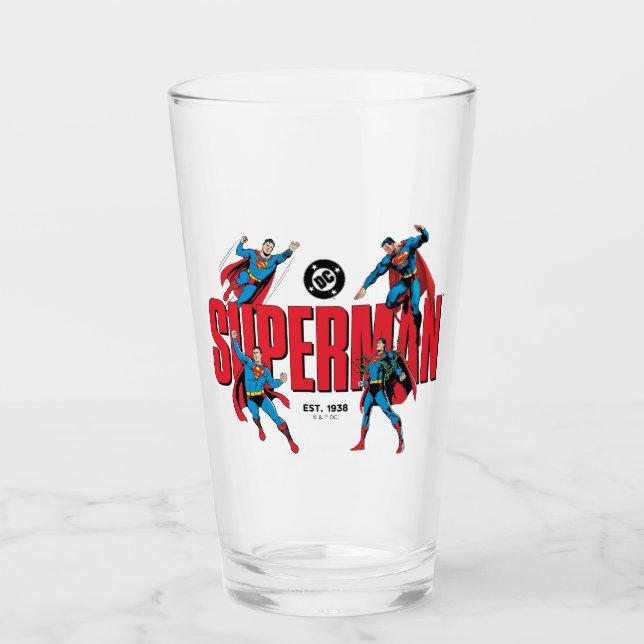 Verre Superman Legends Forever Graphic (Devant)