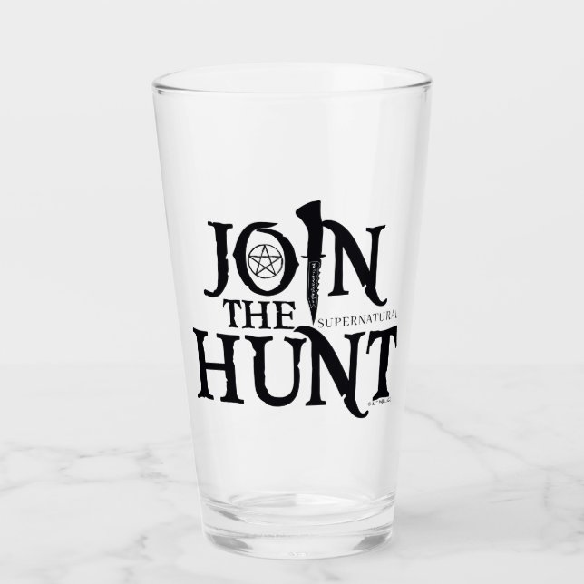 Verre Supernatural "Join the Hunt" (Devant)