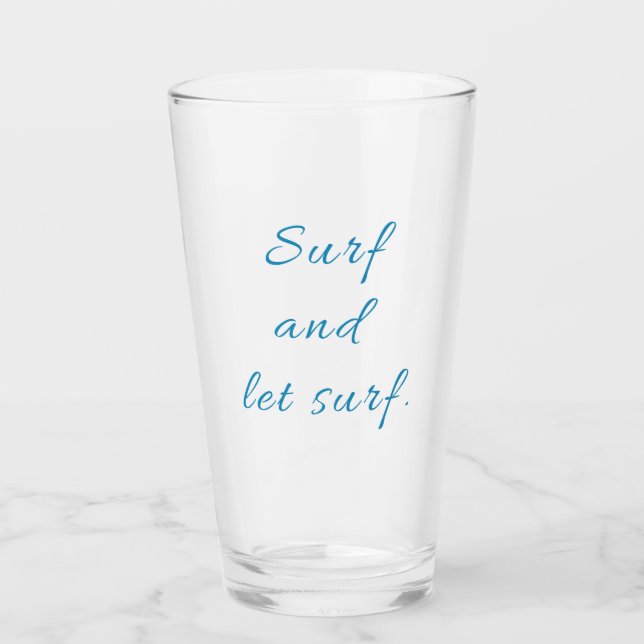 Verre Surf et laisser Surf (Devant)
