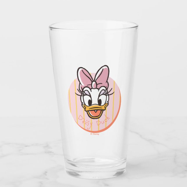 Verre Sweet and Sunny Daisy Duck Portrait (Devant)