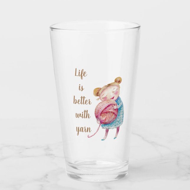 Verre Sweet Yarn Lover Ale (Devant)