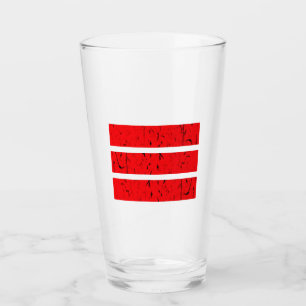 Verre Symbole Cool à 3 Lignes Uniformité & Harmonie Co