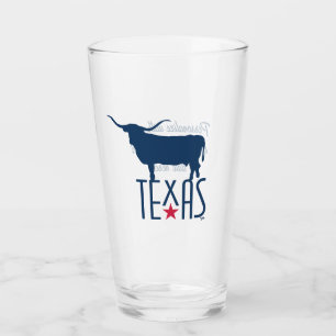 Verre Symboles du Texas, Longhorn, marine