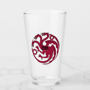 Verre Targaryen Sigil - Fire & Blood