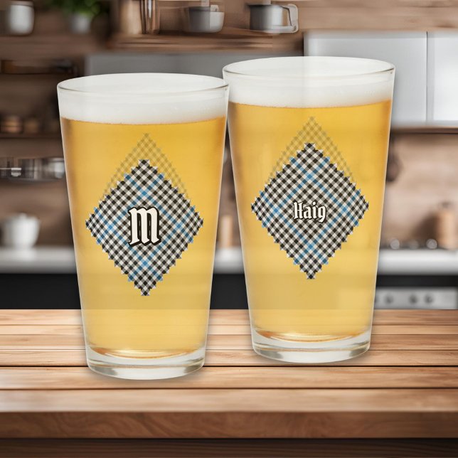 Verre Tartan à carreaux du clan Haig (Créateur téléchargé)