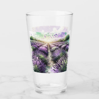 Verre Tasse Sérénité Fleur de Lavande