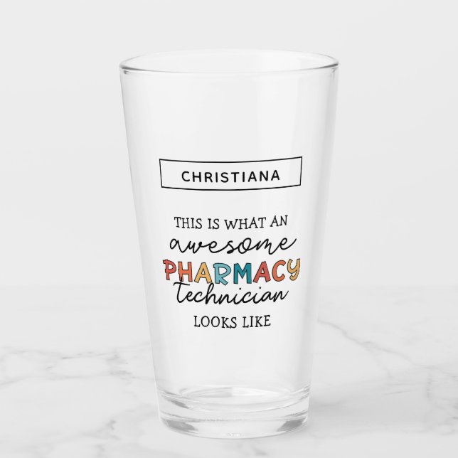 Verre Technicien en pharmacie sur mesure (Devant)