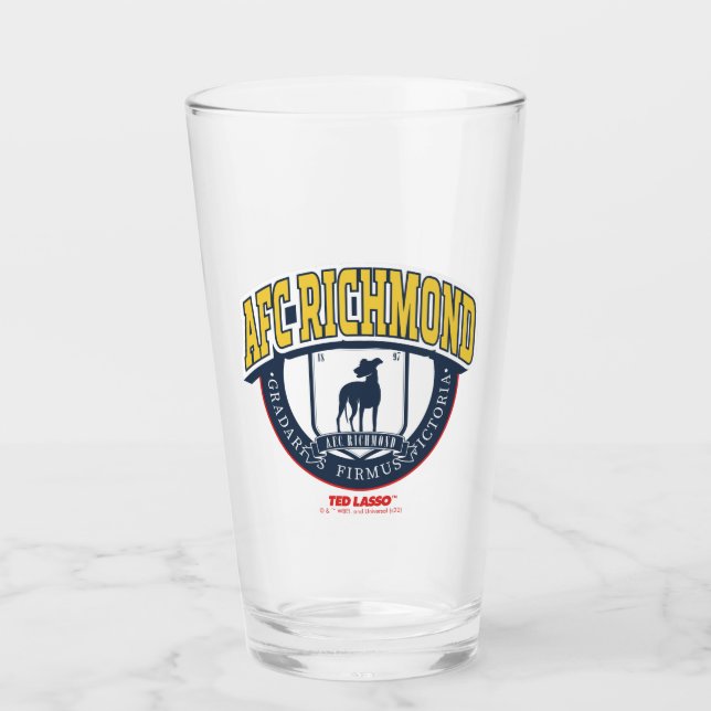 Verre Ted Lasso | AFC Richmond Athletic Circle Badge (Devant)