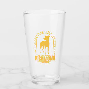 Verre Ted Lasso   AFC Richmond Gold Arched Logo