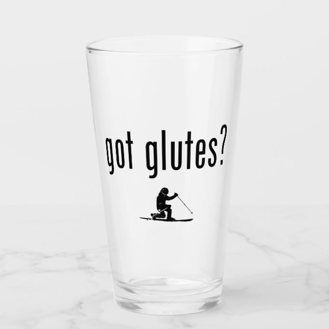 Verre Télémark Glutes Ski (Devant)