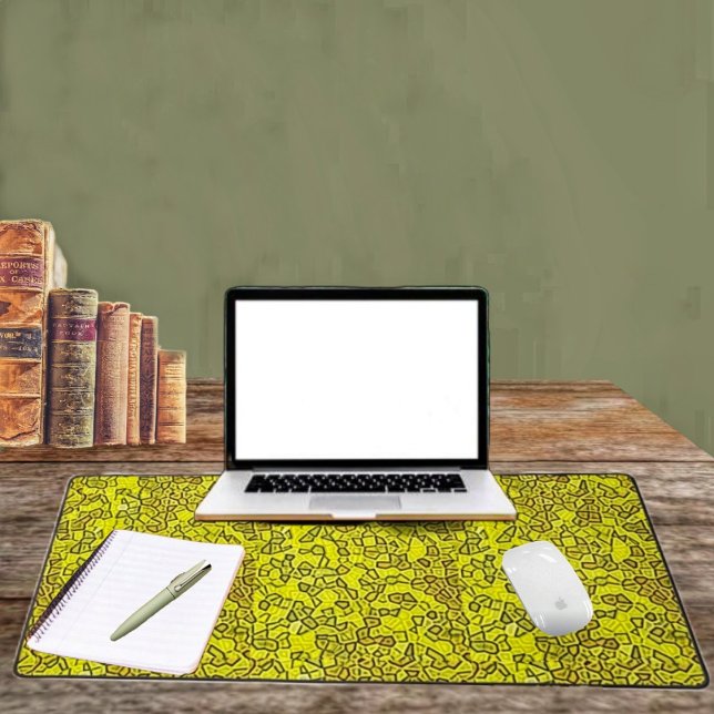 Verre tendu (Stained Glass Desk Mat, adds glamor to your desk, and office space!)