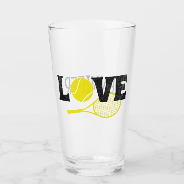 Verre Tennis Love (Devant)