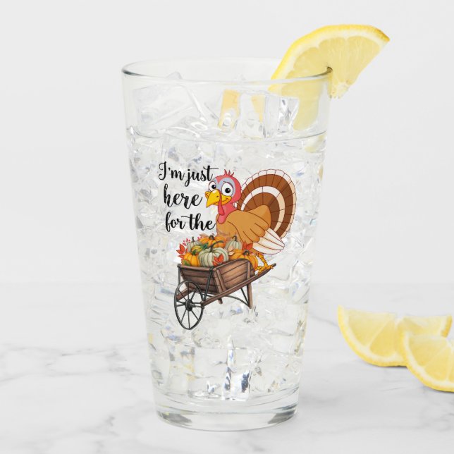 Verre Thanksgiving Populaire belle collection d'automne (Dos glace)