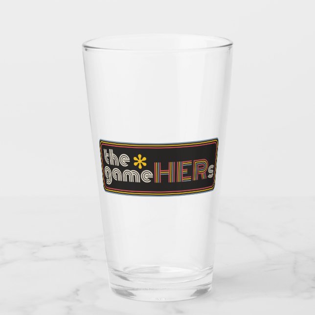 Verre The*gameHERs Horizontal Logo (Devant)