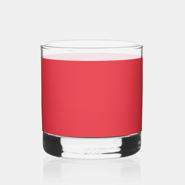 Verre tomate rouge sur mesure - 12 oz (Recto)