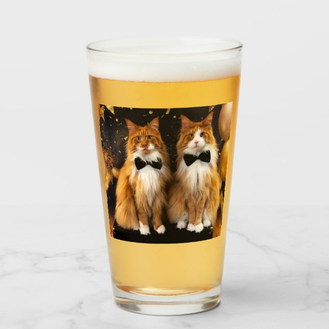 Verre Tony et Teddy Cat (Devant (rempli))