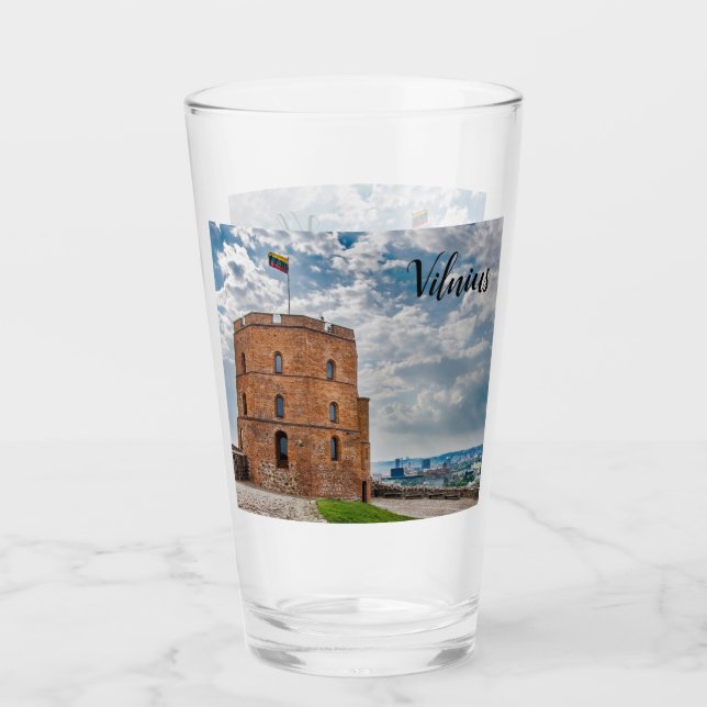 Verre Tour Gediminas à Vilnius, Lituanie (Devant)