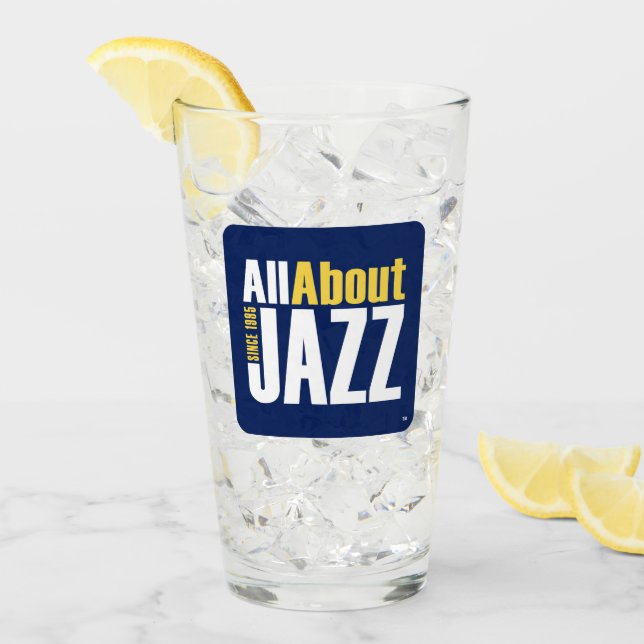 Verre Tout sur Jazz Beer Glass (Devant glace)