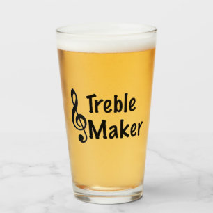 Verre Treble Maker Music Humour Treble Clef