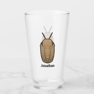 Verre Trilobite préhistorique