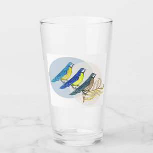 Verre Trois oiseaux