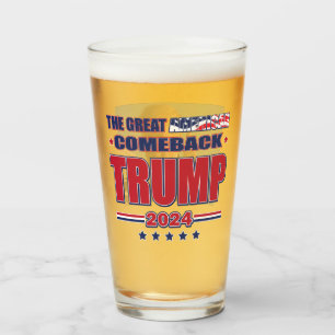 Verre Trump 2024, le grand retour américain