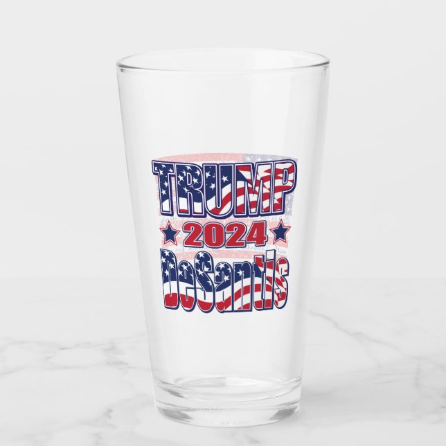 Verre Trump DeSantis 2024 (Devant)
