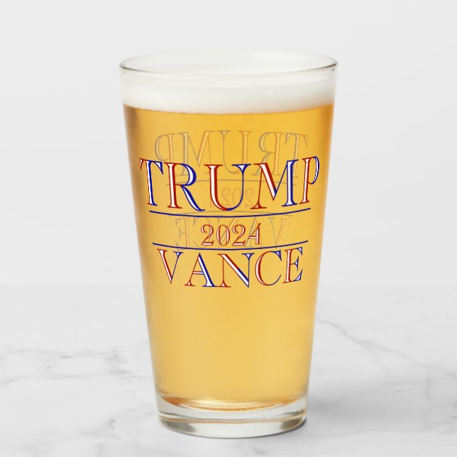 Verre Trump Vance 2024 (Devant (rempli))
