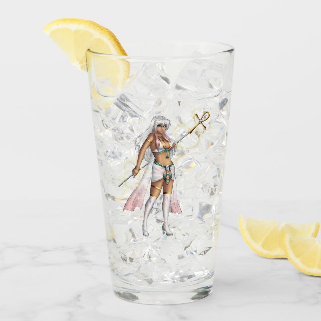 Verre TSDS : Isis, déesse de la Sainte (Devant glace)