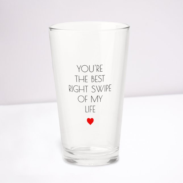 Verre Tu es le meilleur rempart de ma vie Valentine (Créateur téléchargé)