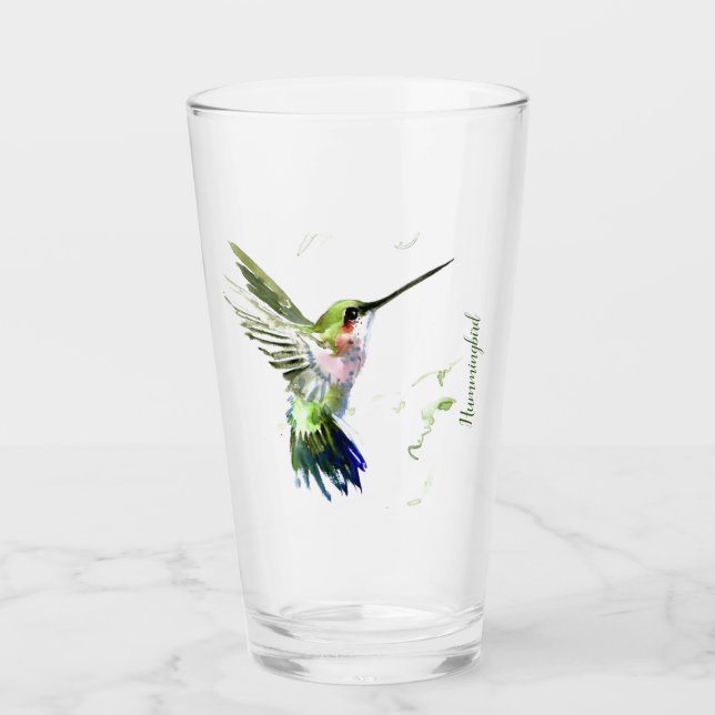Verre Tumbler - Personnaliser Hummingbird (Devant)