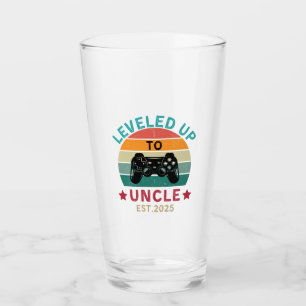 Verre Uncle Pregnancy Faire-part Beer Glass EST 2025