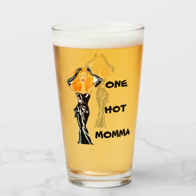 VERRE UNE MOMME CHAUDE (Devant (rempli))