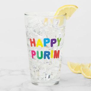 Verre Vacances heureuses de motif de partie d'enfants de