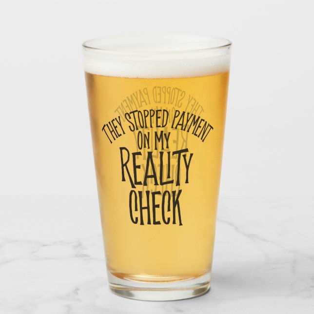 Verre Vérification de la réalité (Devant (rempli))