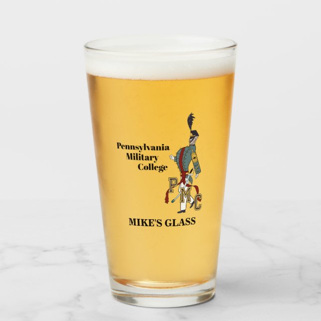 Verre * Verre/Tumbler FIN CADET PERSONNALISÉ (Devant (rempli))