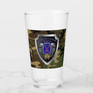 Verre Vétéran de la 10e division de montagne