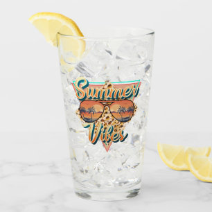 Verre Vibes d'été   Lunettes de soleil vintages   Sunset