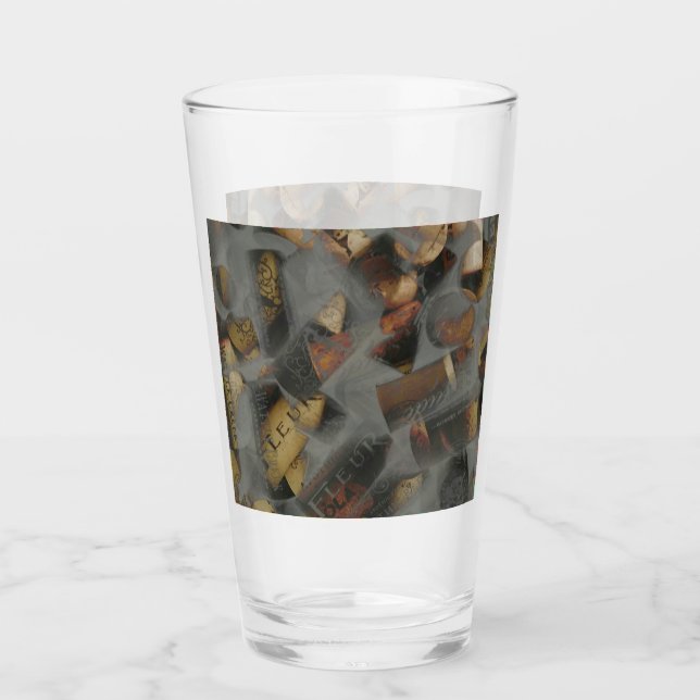 Verre Vin Cork Glace sèche (Devant)
